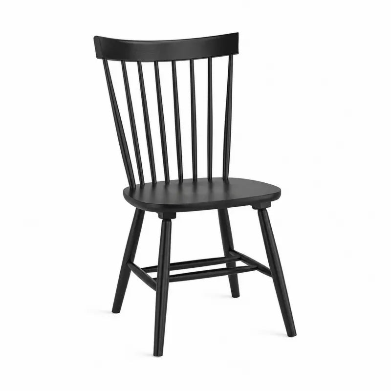 Krzesło jadalniane drewniane czarne 85cm